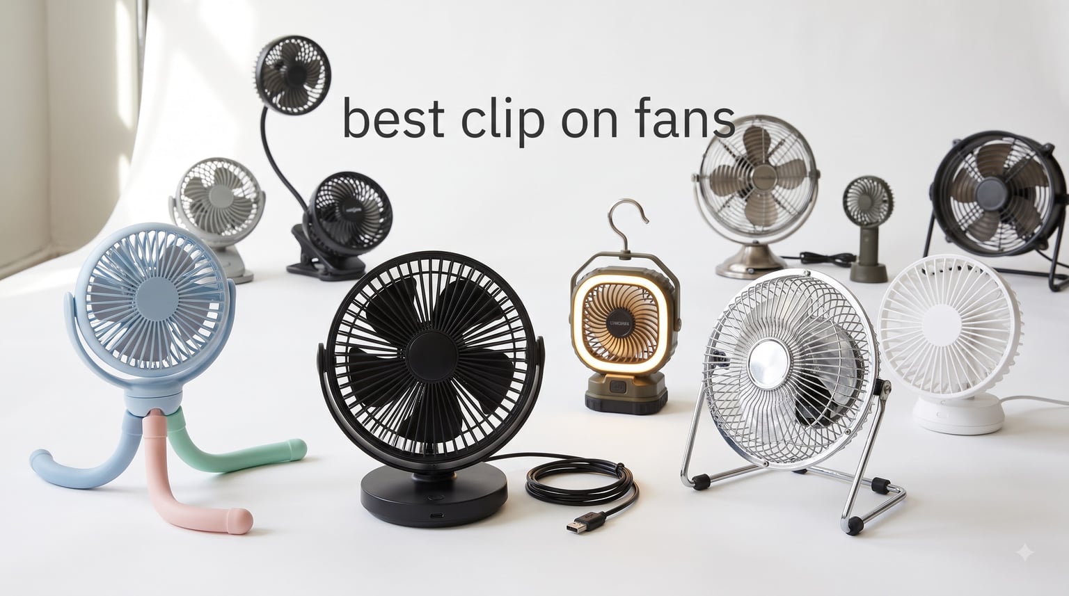 best clip on fans