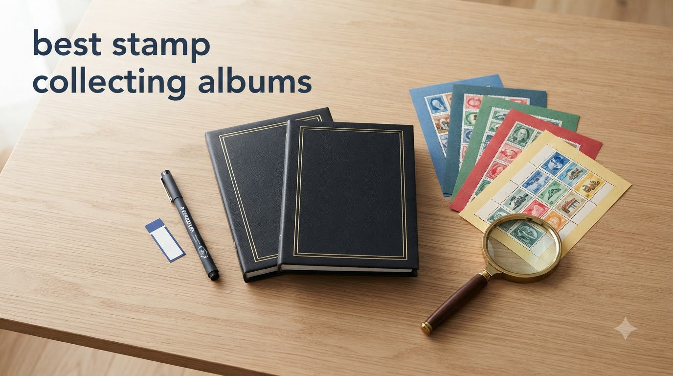 best stamp collecting albums