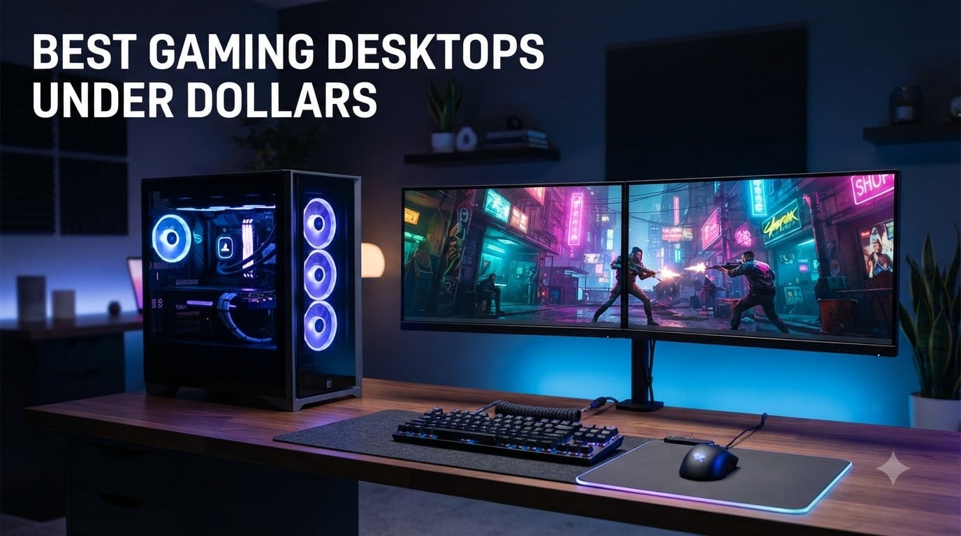 Best gaming desktops under 2000 dollars