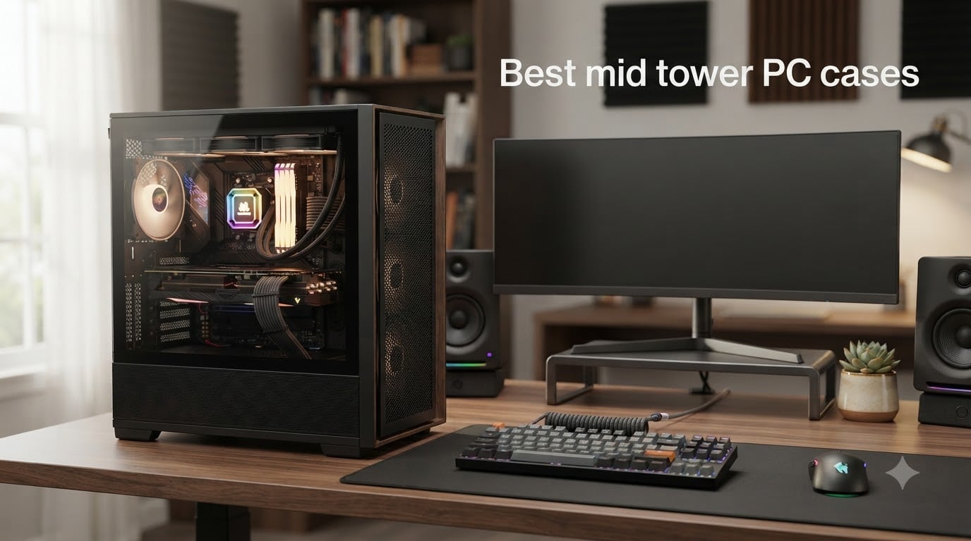 Best mid tower PC cases