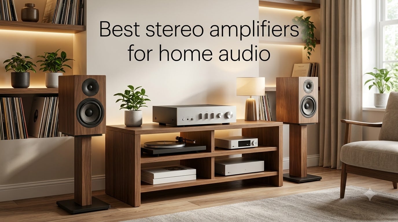 Best stereo amplifiers for home audio