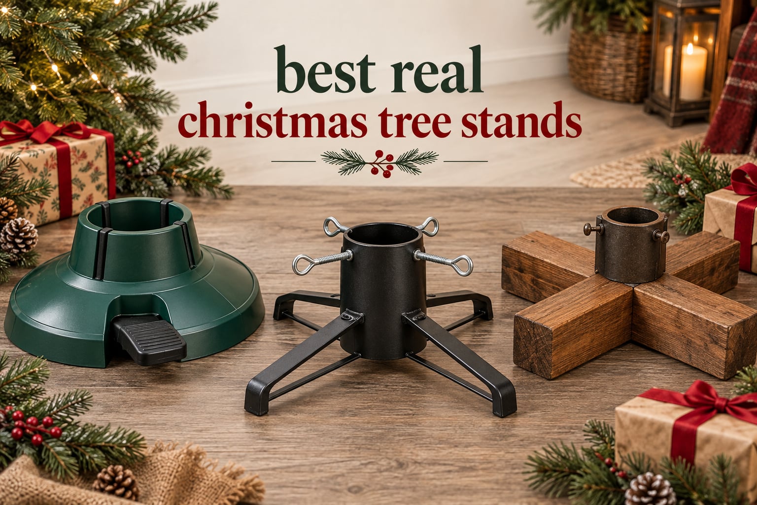 best real christmas tree stands
