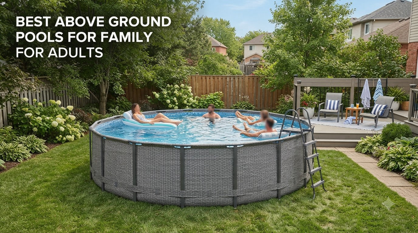 best above ground pools for family for adults
