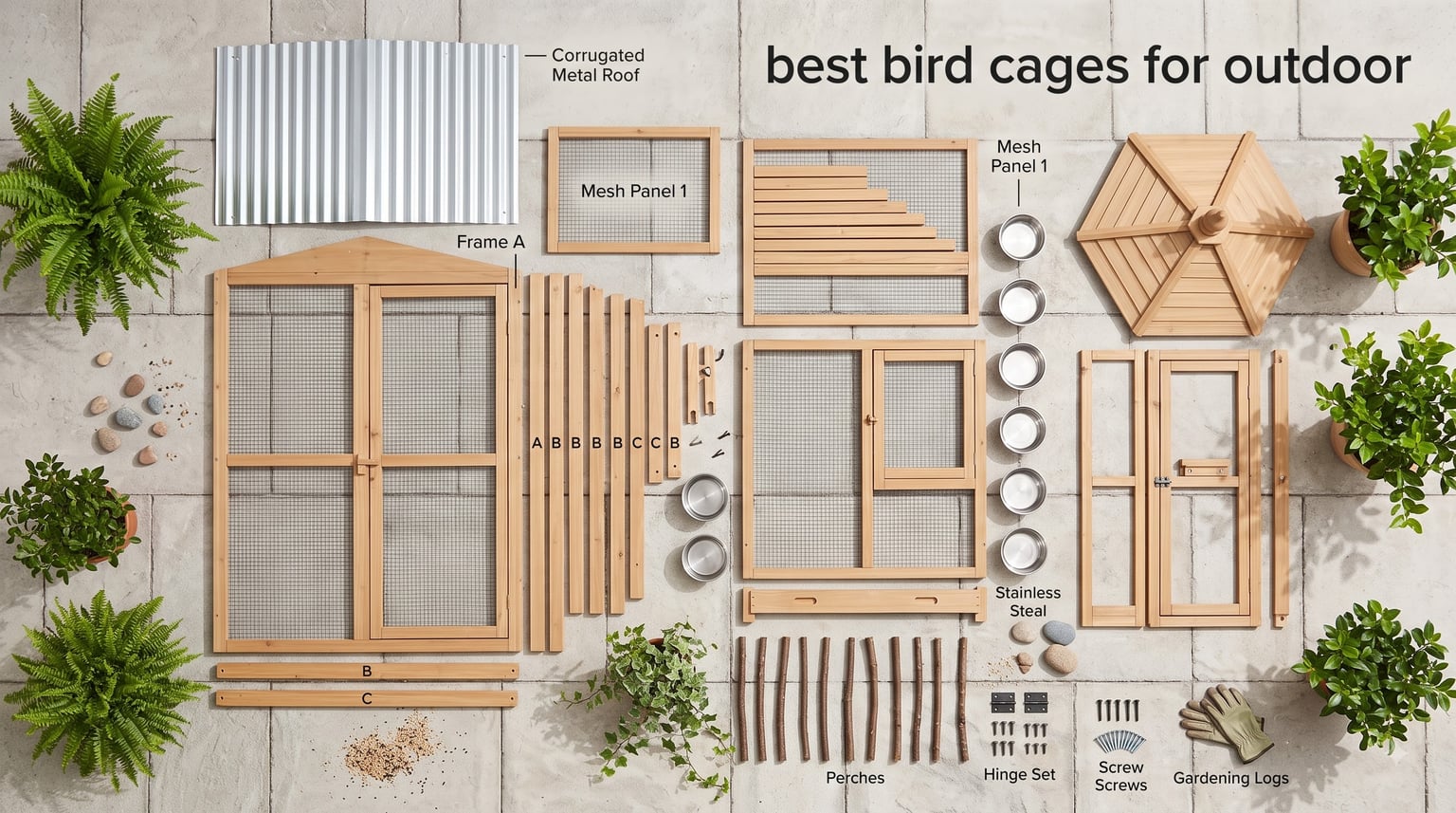 best bird cages for outdoor