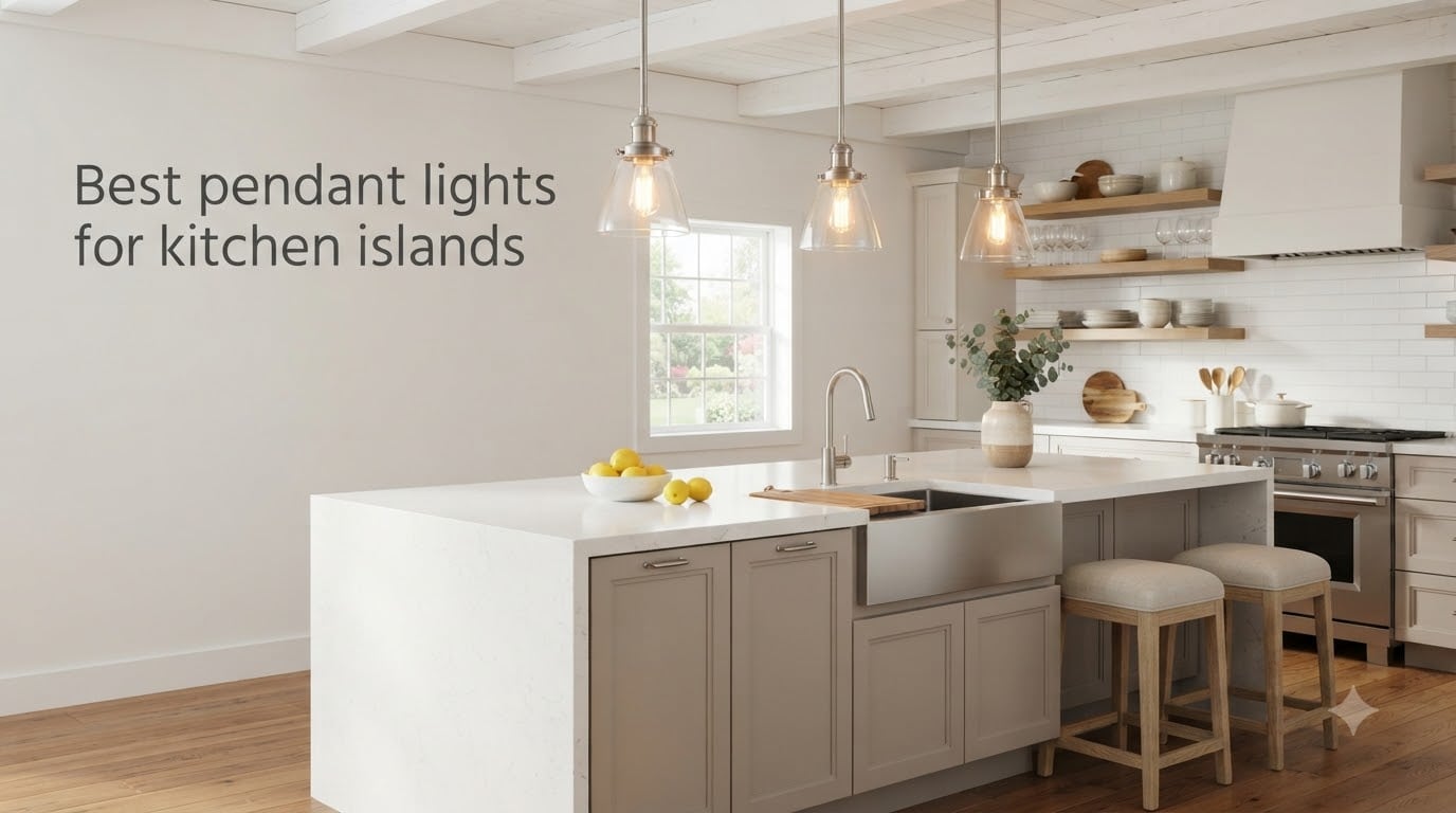 Best pendant lights for kitchen islands
