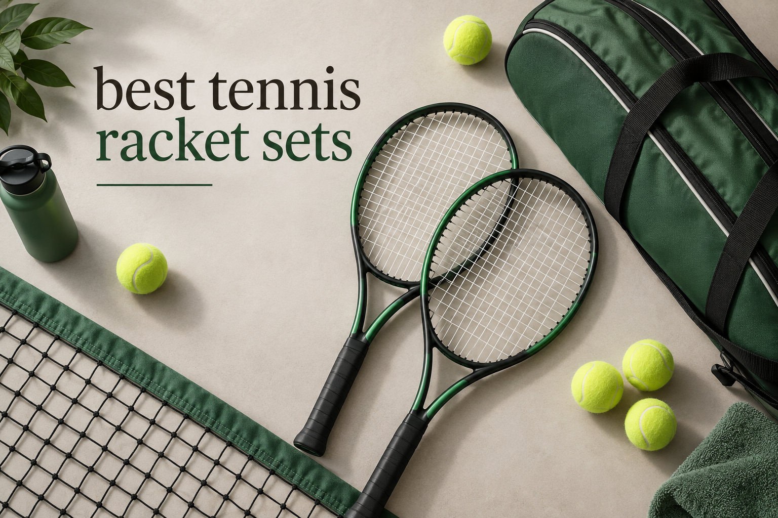 best tennis racket sets