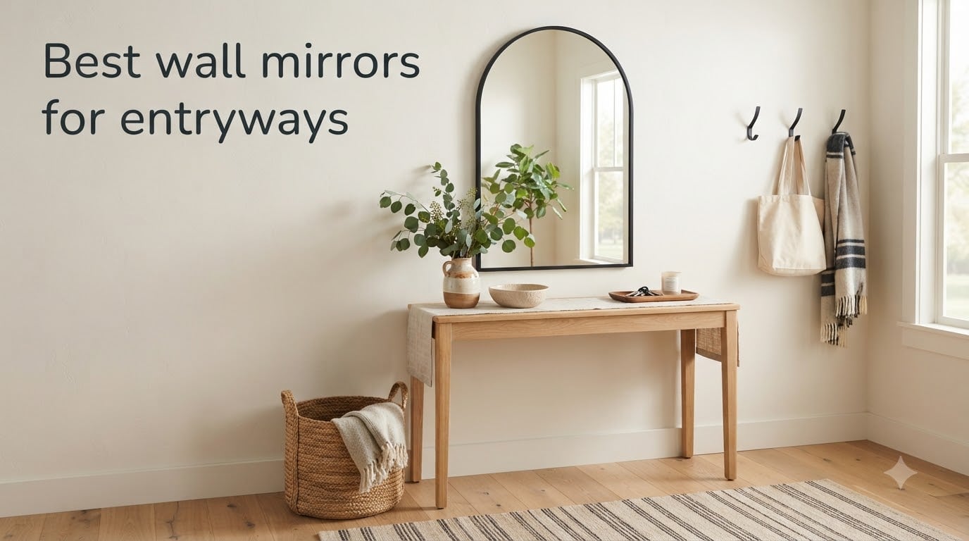 Best wall mirrors for entryways