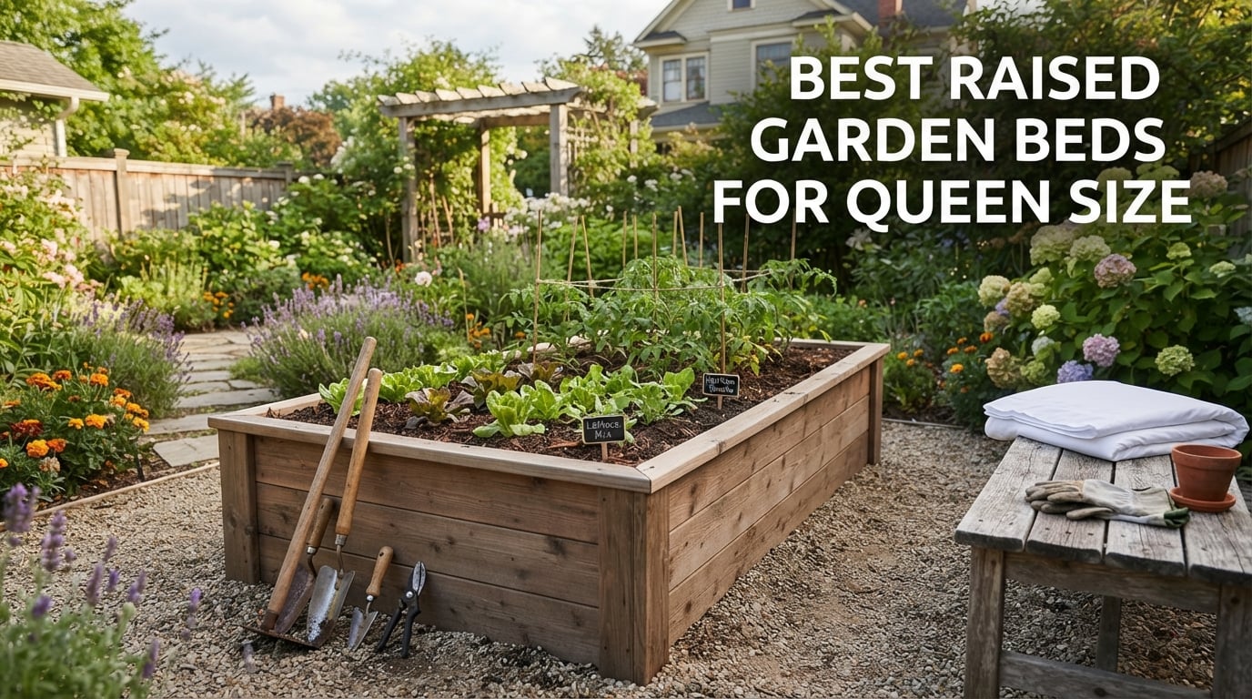 best raised garden beds for queen size
