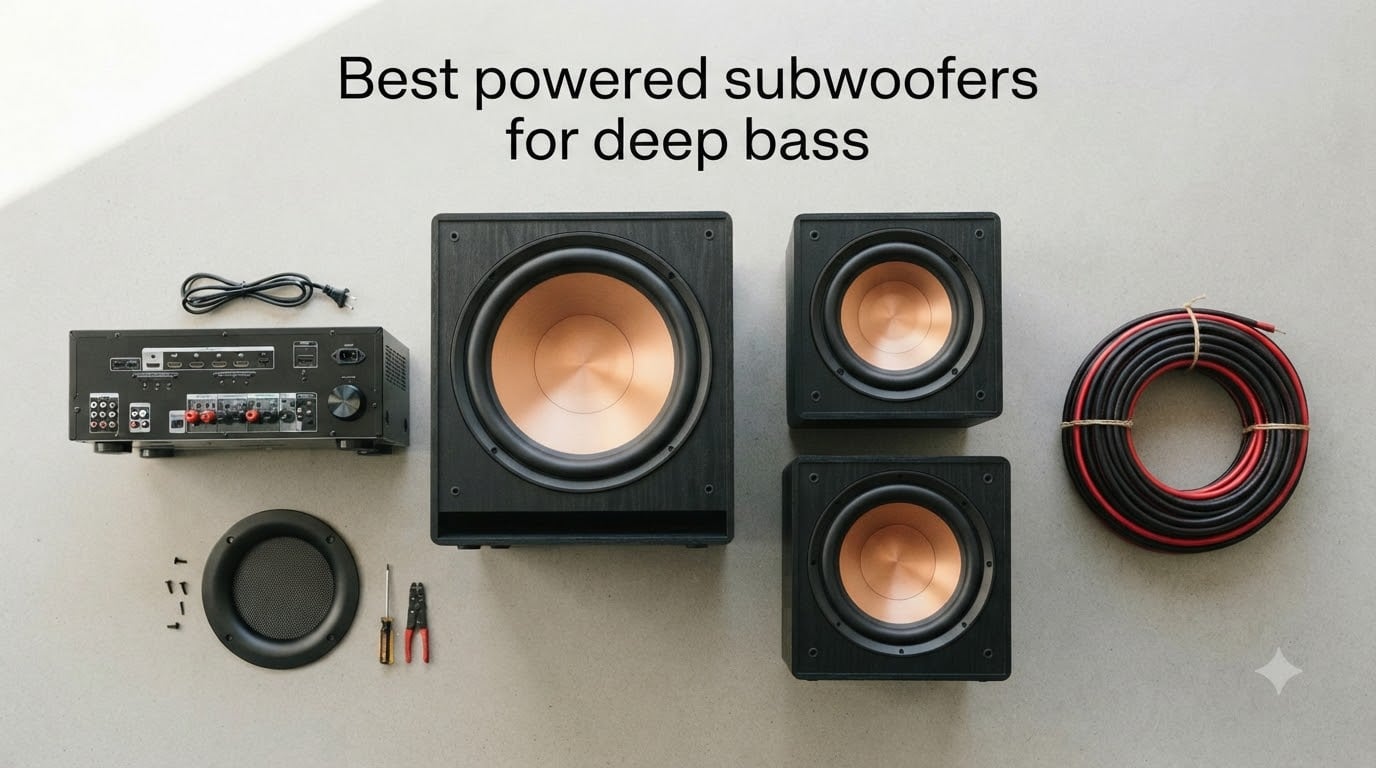 Best powered subwoofers for deep bass