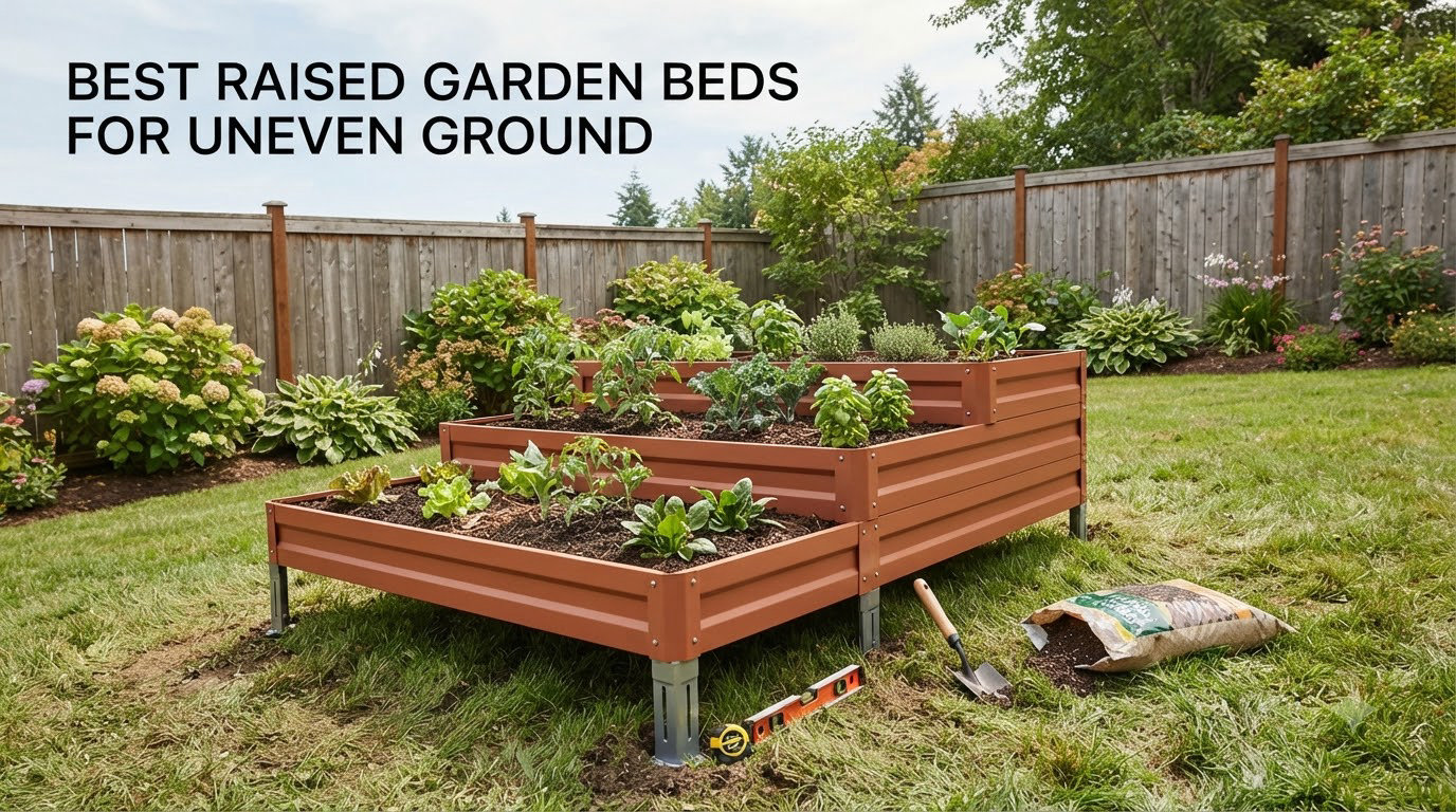 best raised garden beds for uneven ground