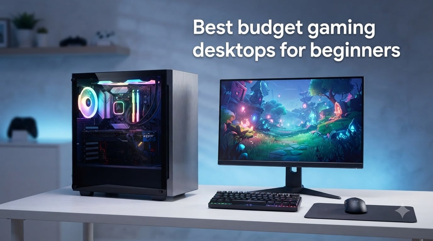 Best budget gaming desktops for beginners