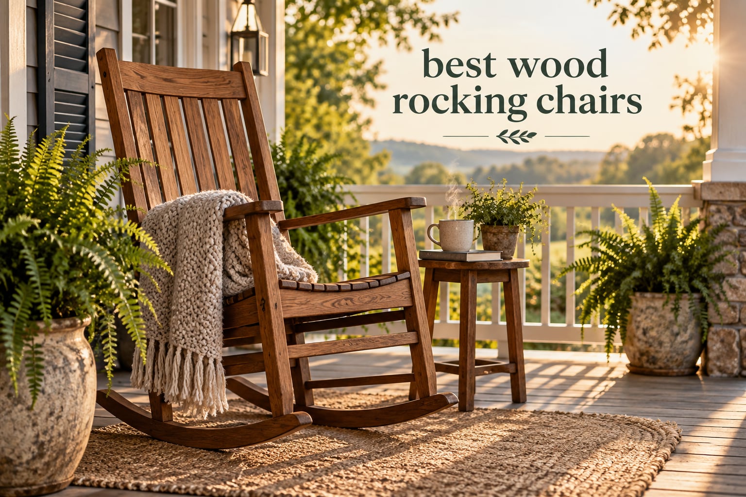 best wood rocking chairs
