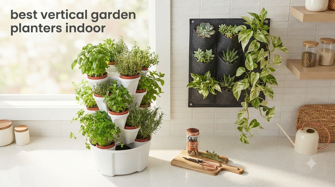 best vertical garden planters indoor