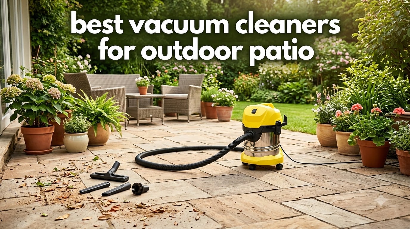 best vacuum cleaners for outdoor patio