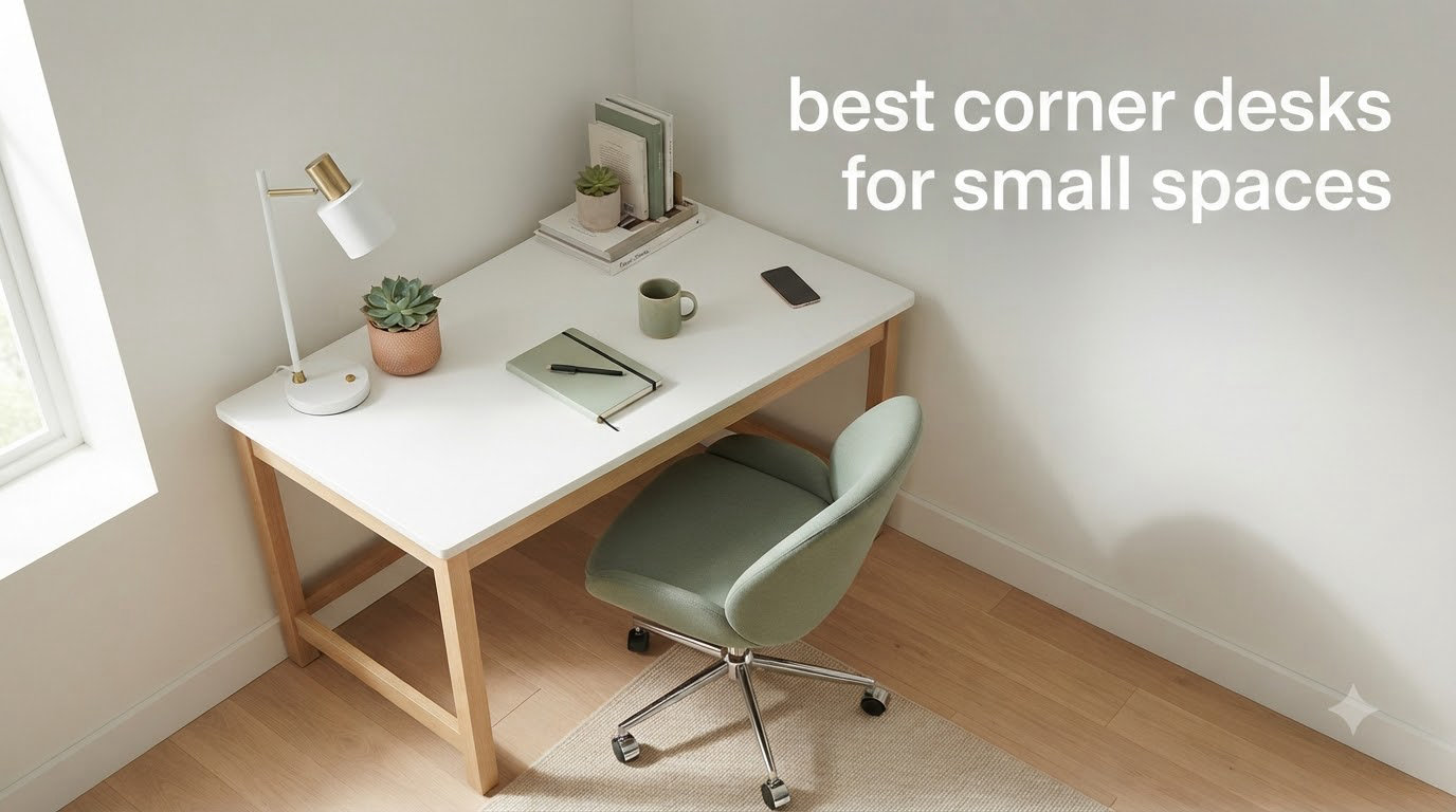best corner desks for small spaces