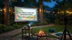 best portable projectors for backyard movies
