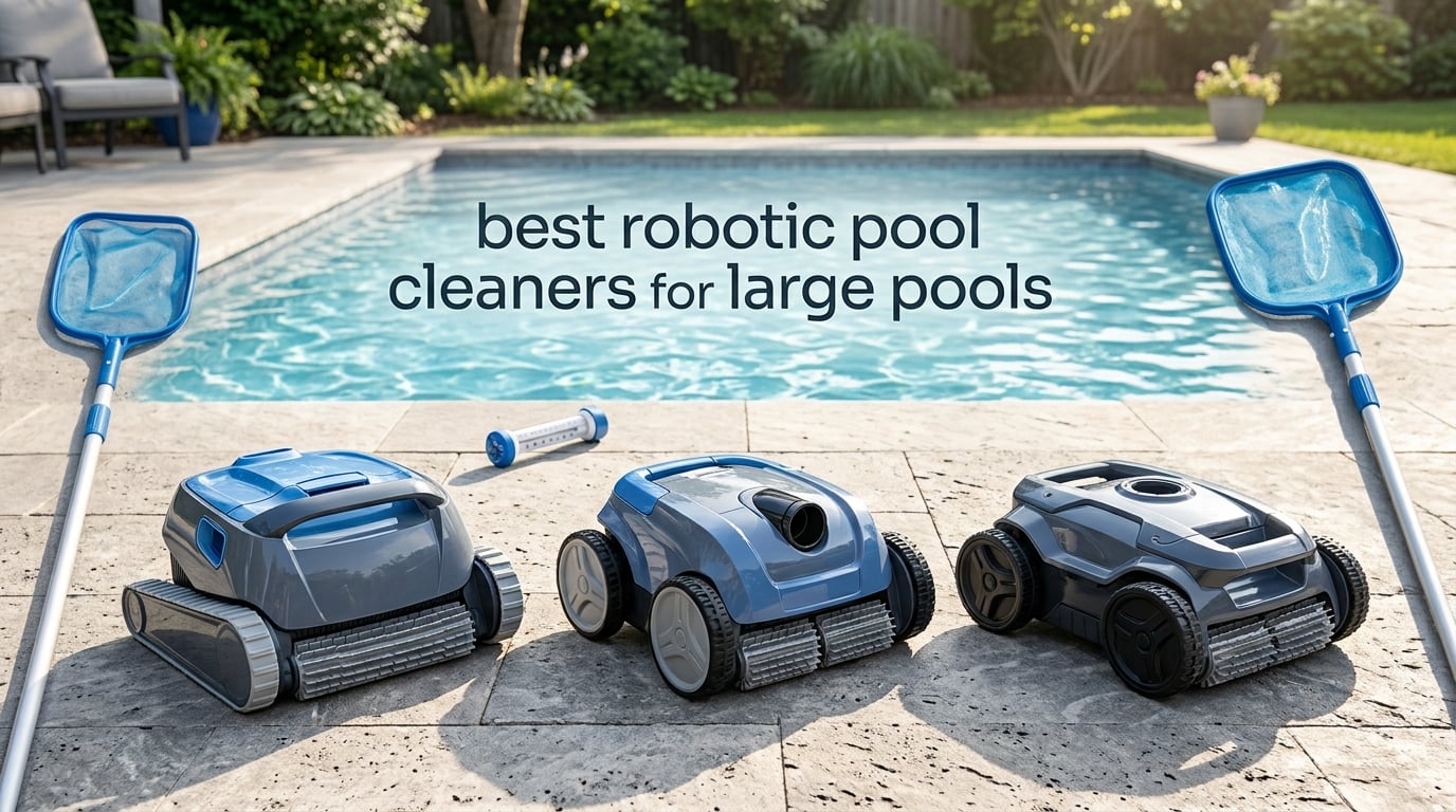 best robotic pool cleaners for large pools