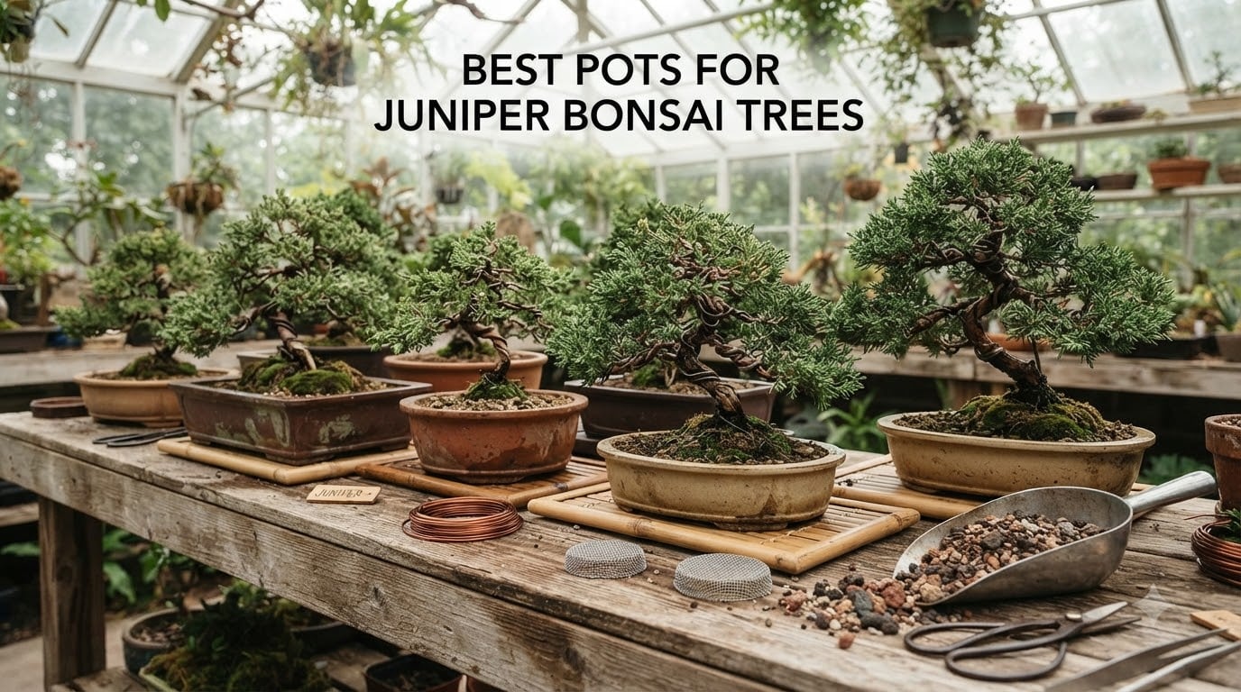 best pots for juniper bonsai trees