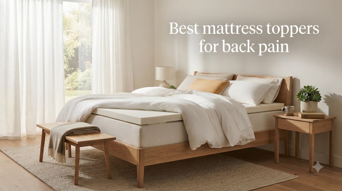 Best mattress toppers for back pain