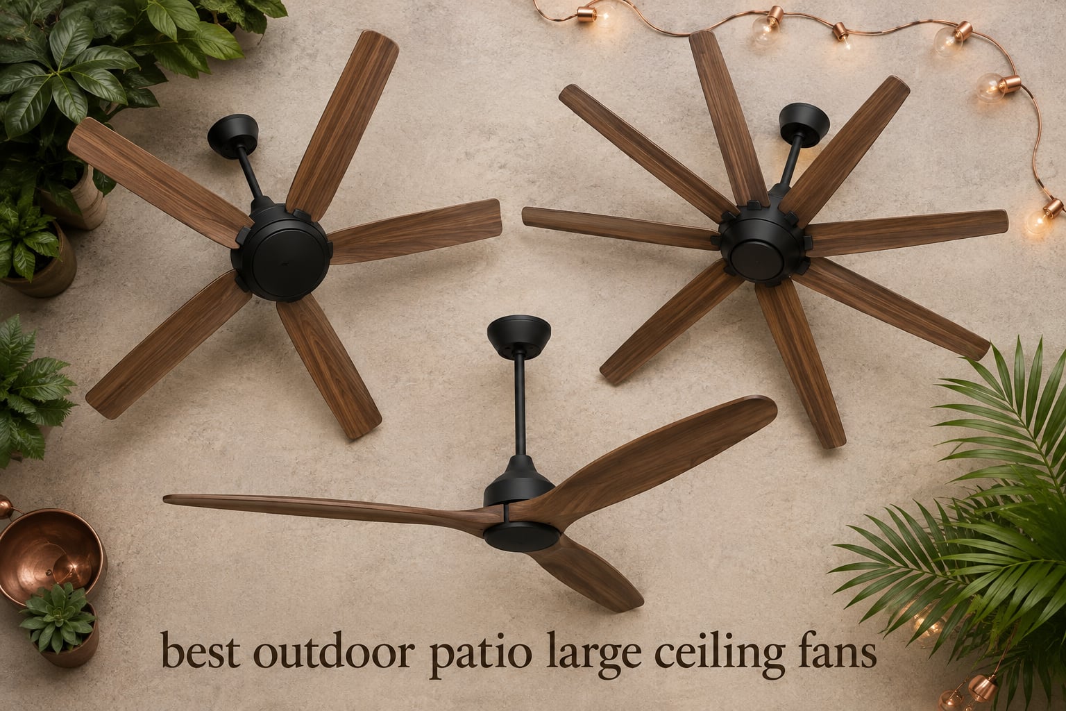 best outdoor patio large ceiling fans
