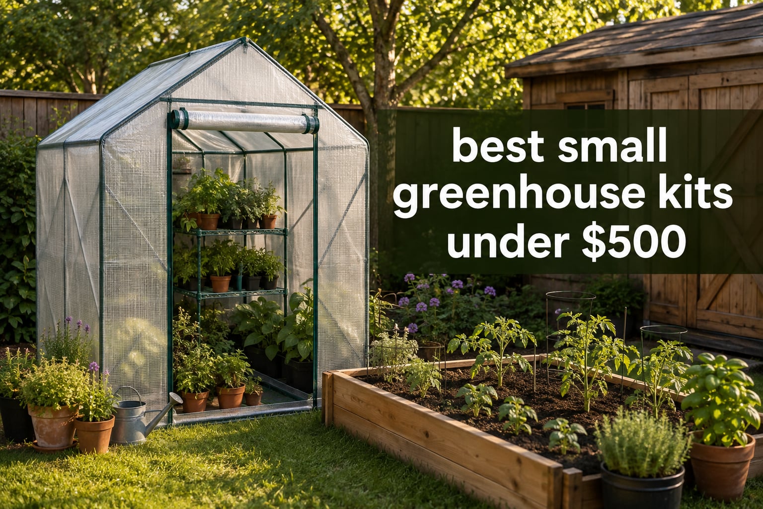 best small greenhouse kits under $500