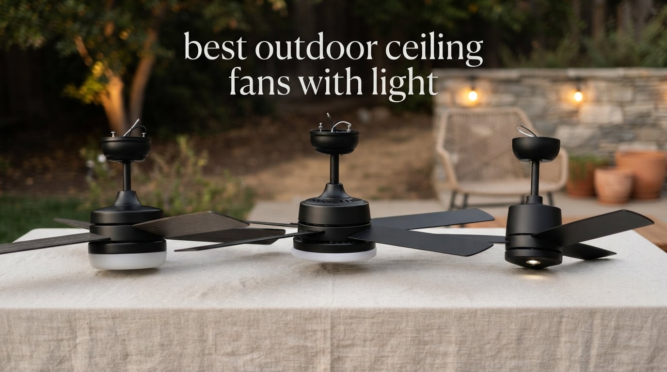 best outdoor ceiling fans with light