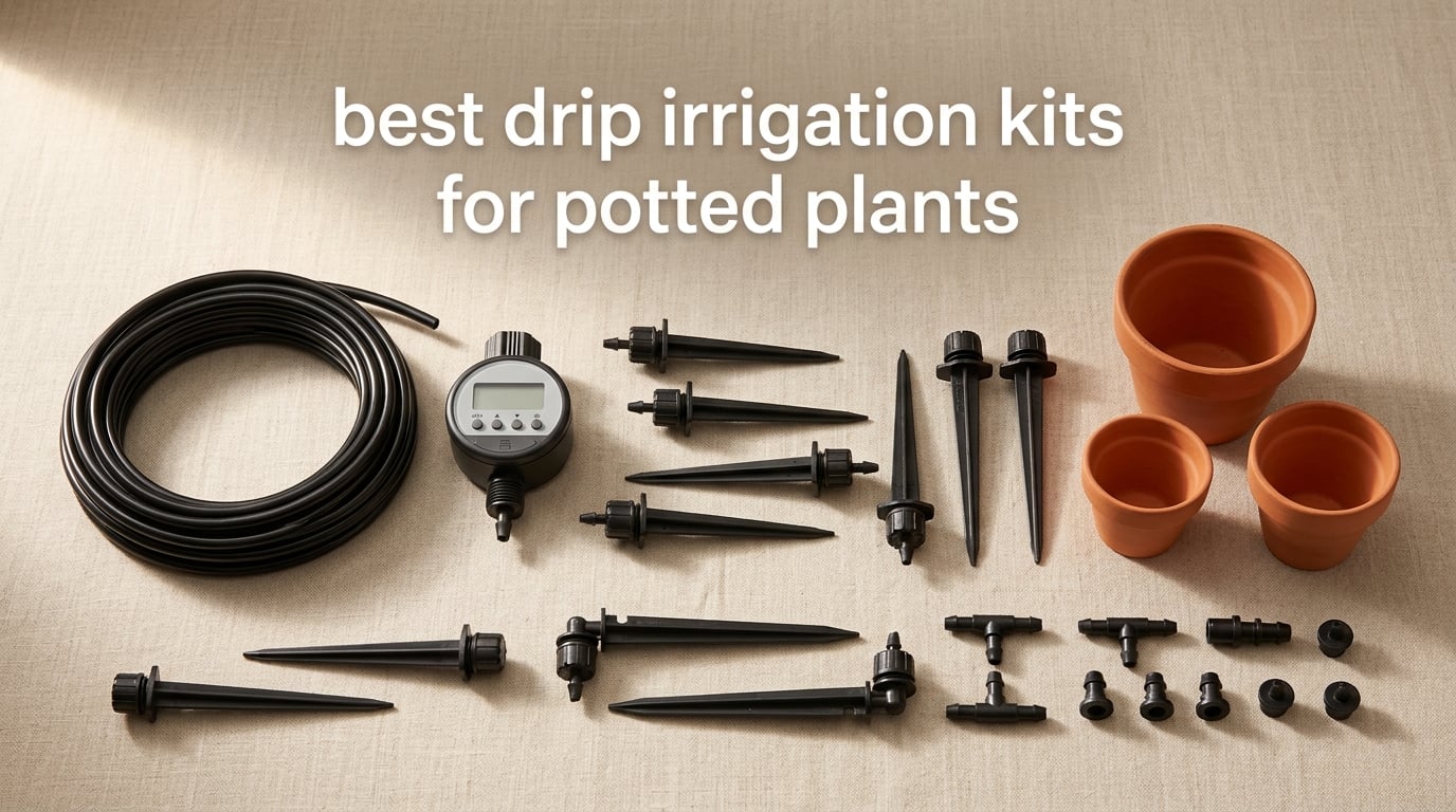best drip irrigation kits for potted plants
