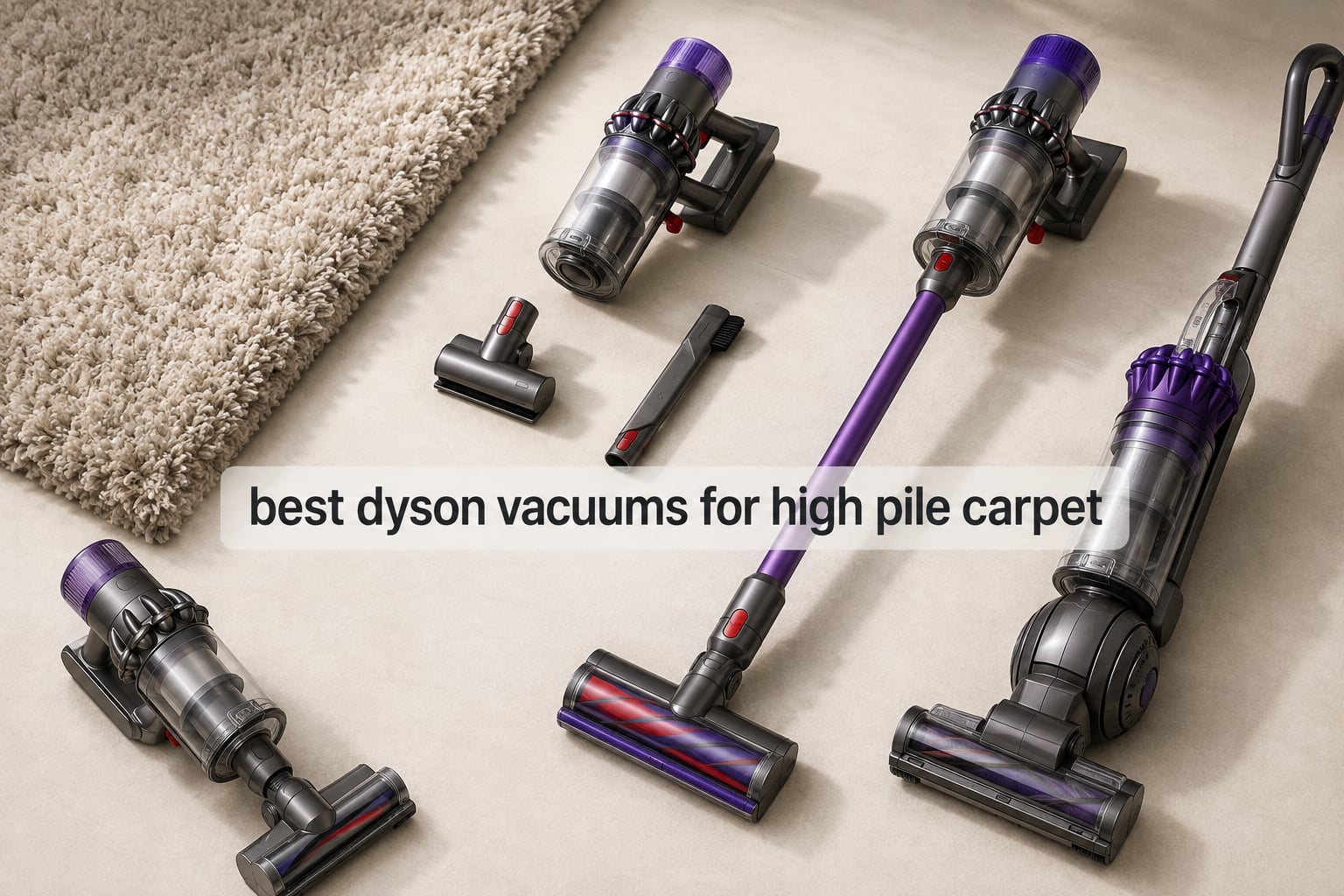 best dyson vacuums for high pile carpet