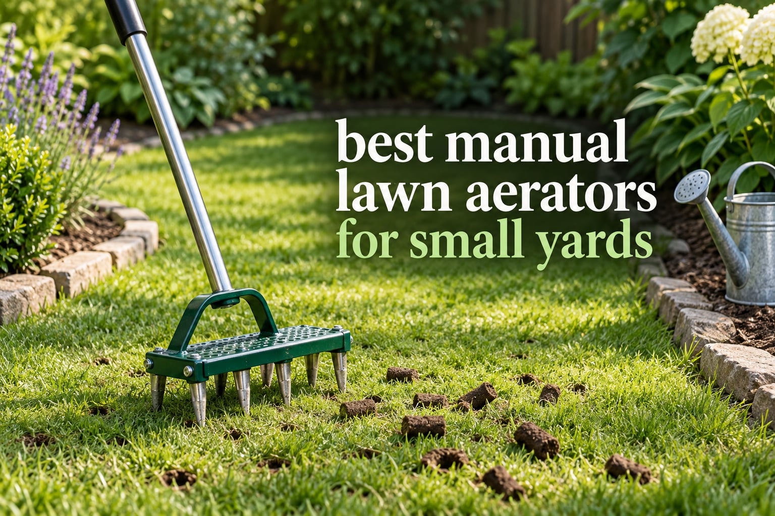 best manual lawn aerators for small yards