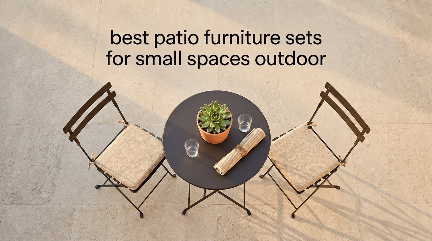 best patio furniture sets for small spaces outdoor
