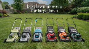 best lawn mowers for large lawn