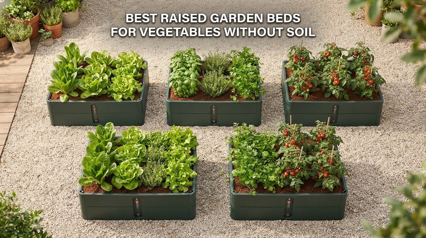 best raised garden beds for vegetables without soil