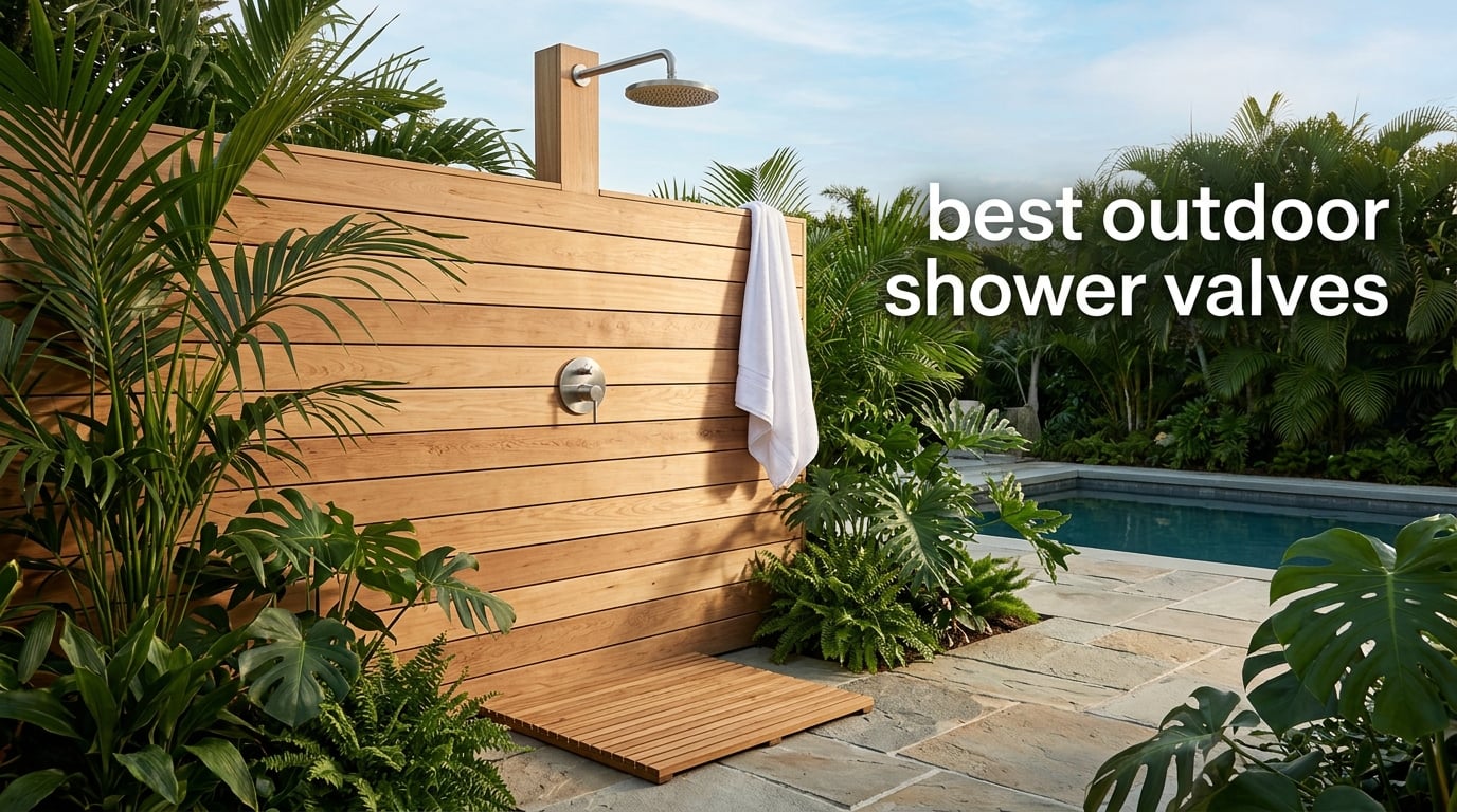 best outdoor shower valves