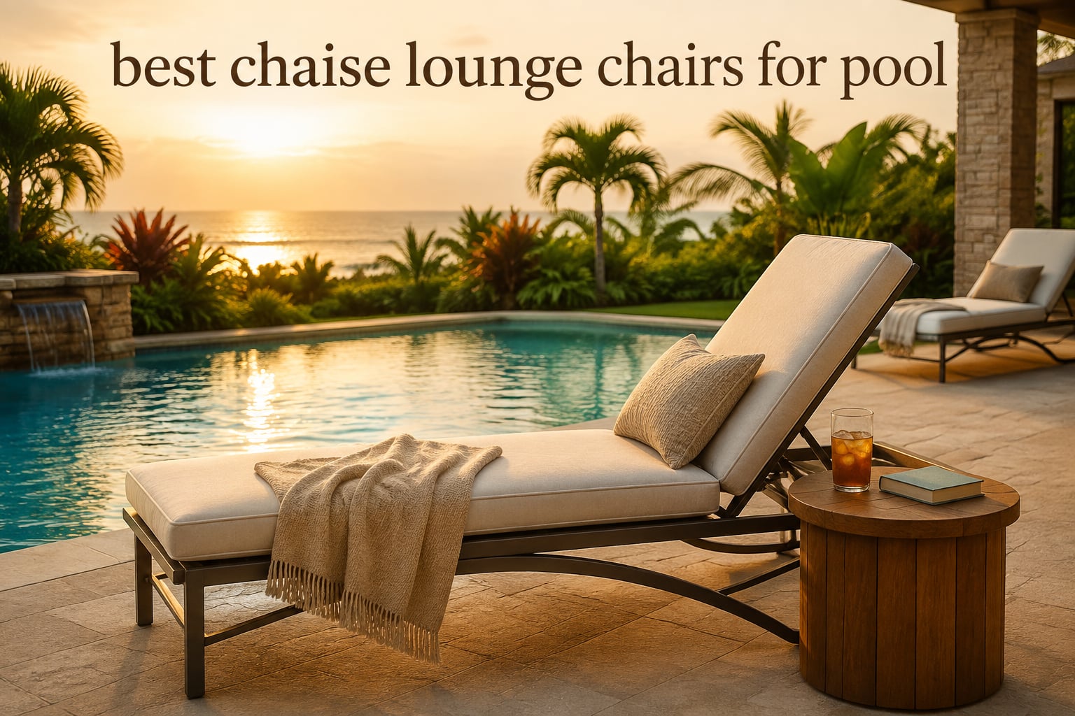 best chaise lounge chairs for pool