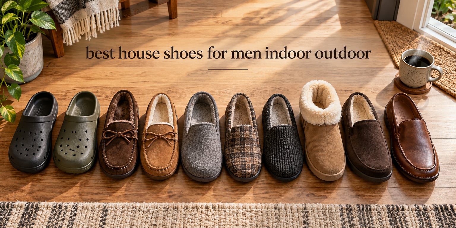 best house shoes for men indoor outdoor