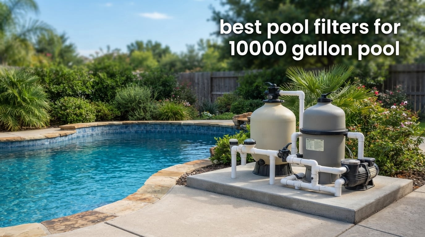 best pool filters for 10000 gallon pool