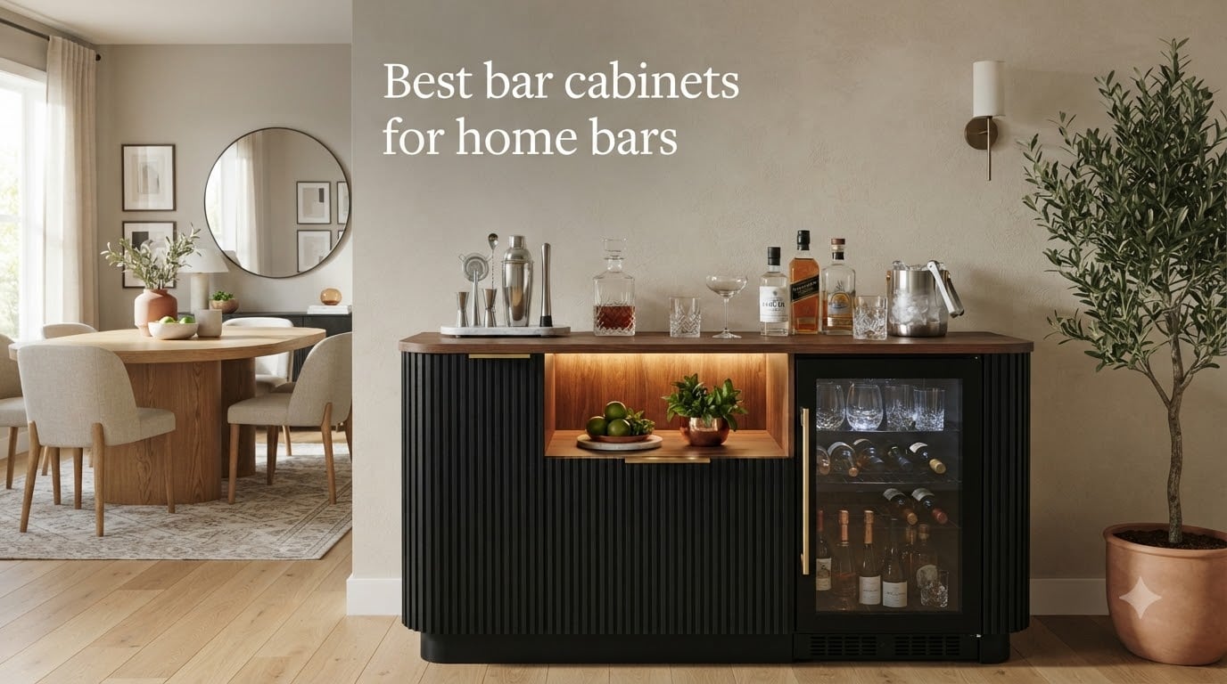 Best bar cabinets for home bars