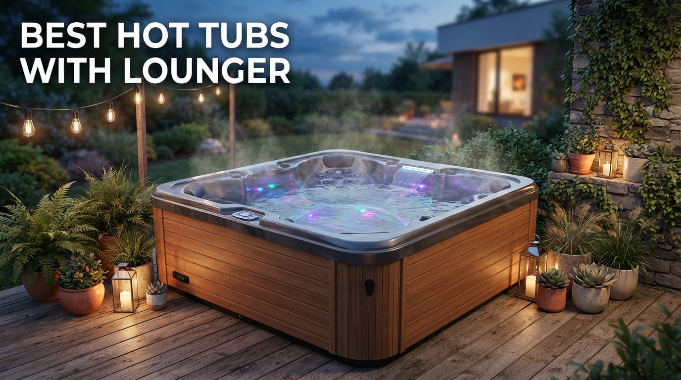 best hot tubs with lounger