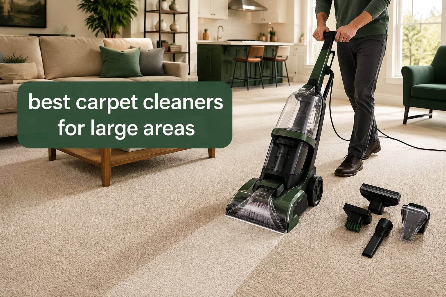best carpet cleaners for large areas