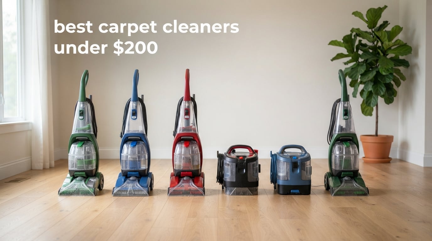 best carpet cleaners under $200