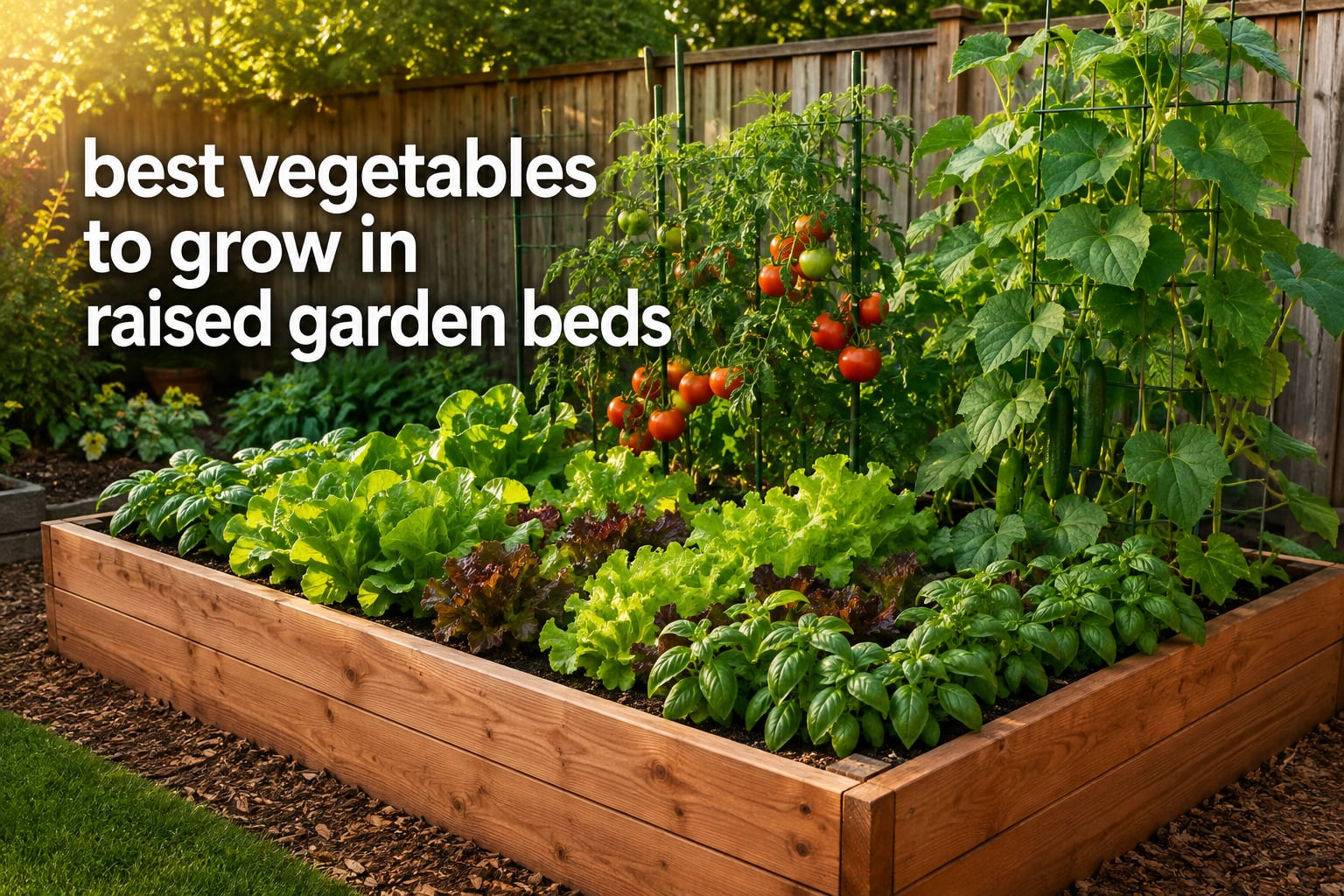 best vegetables to grow in raised garden beds