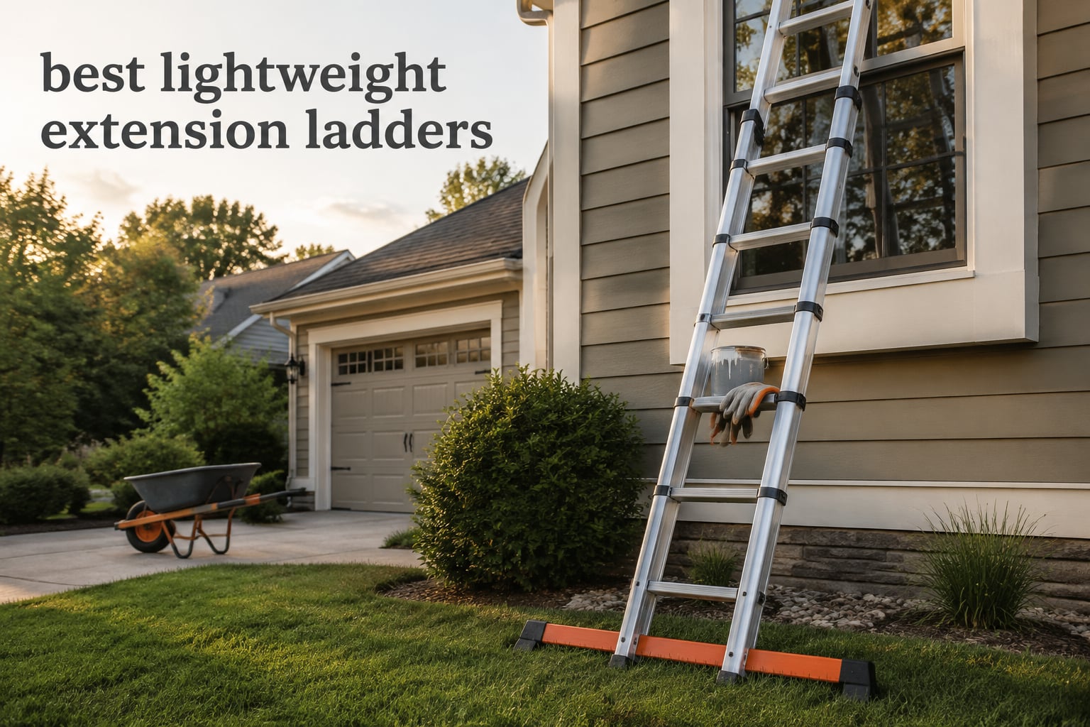 best lightweight extension ladders