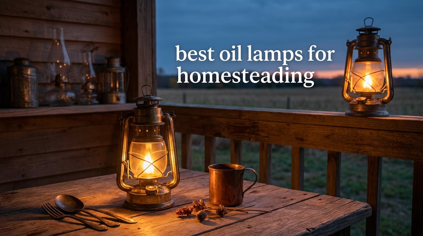 best oil lamps for homesteading