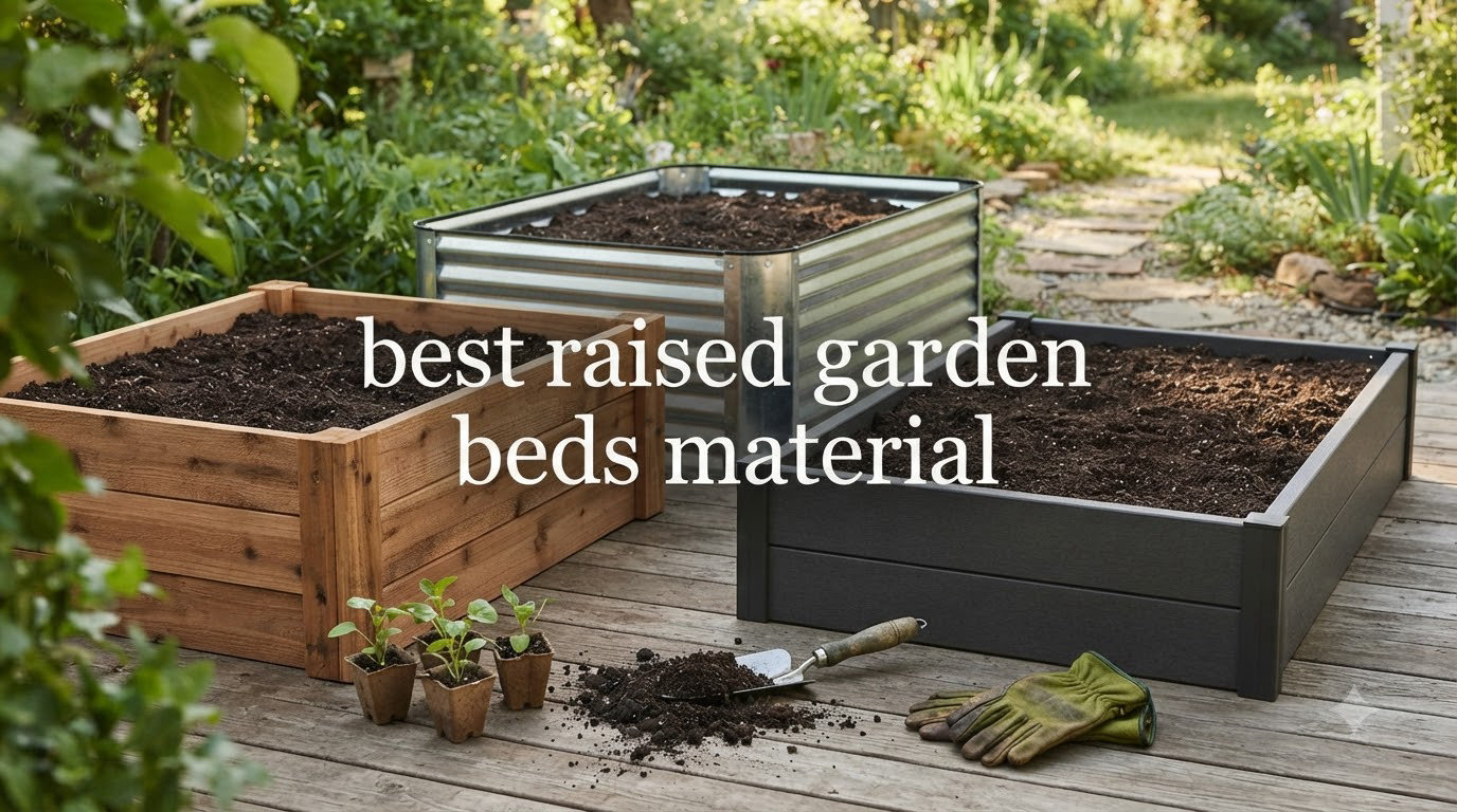 best raised garden beds material