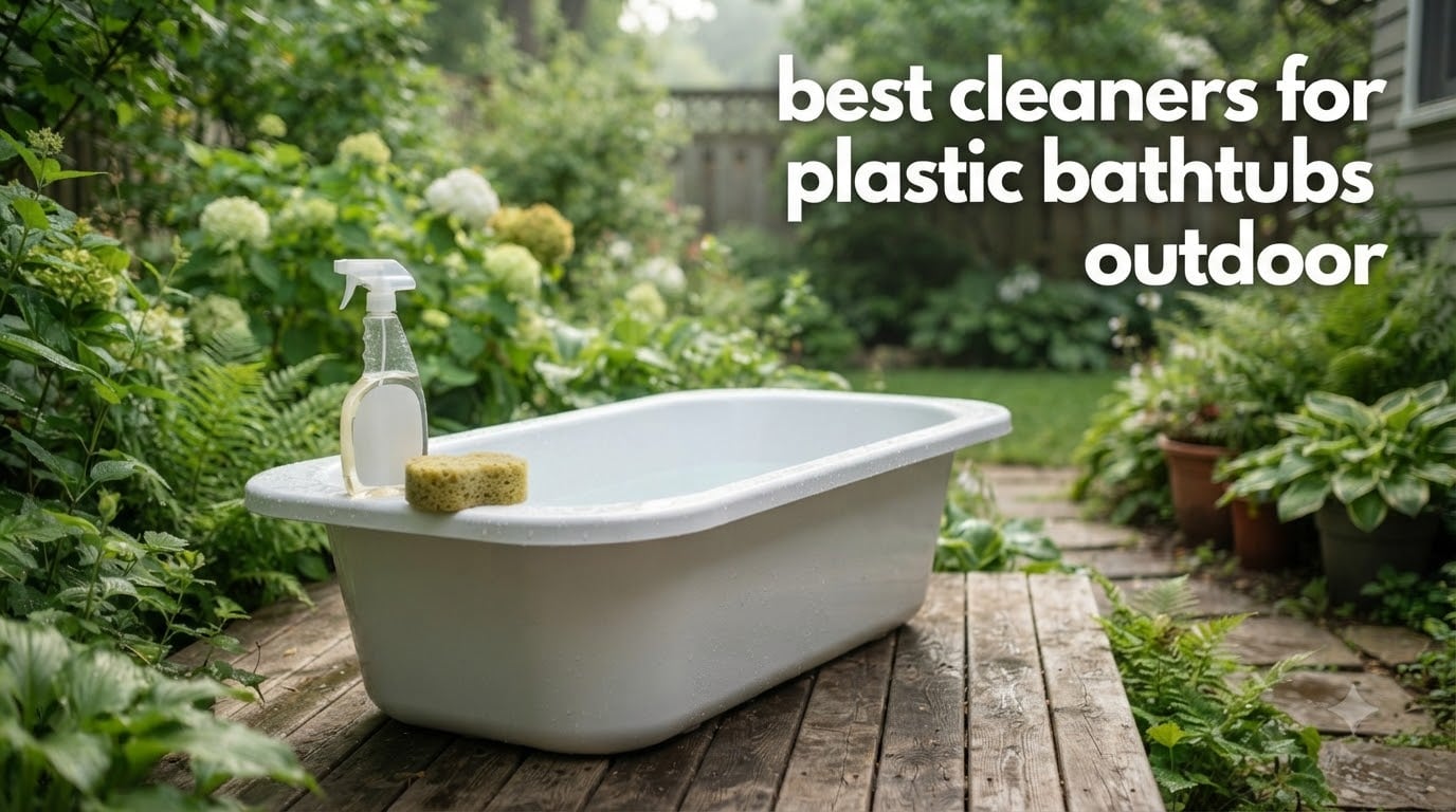 best cleaners for plastic bathtubs outdoor