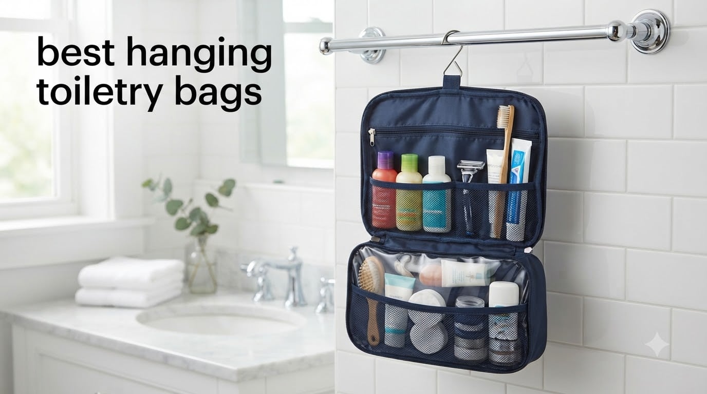 best hanging toiletry bags