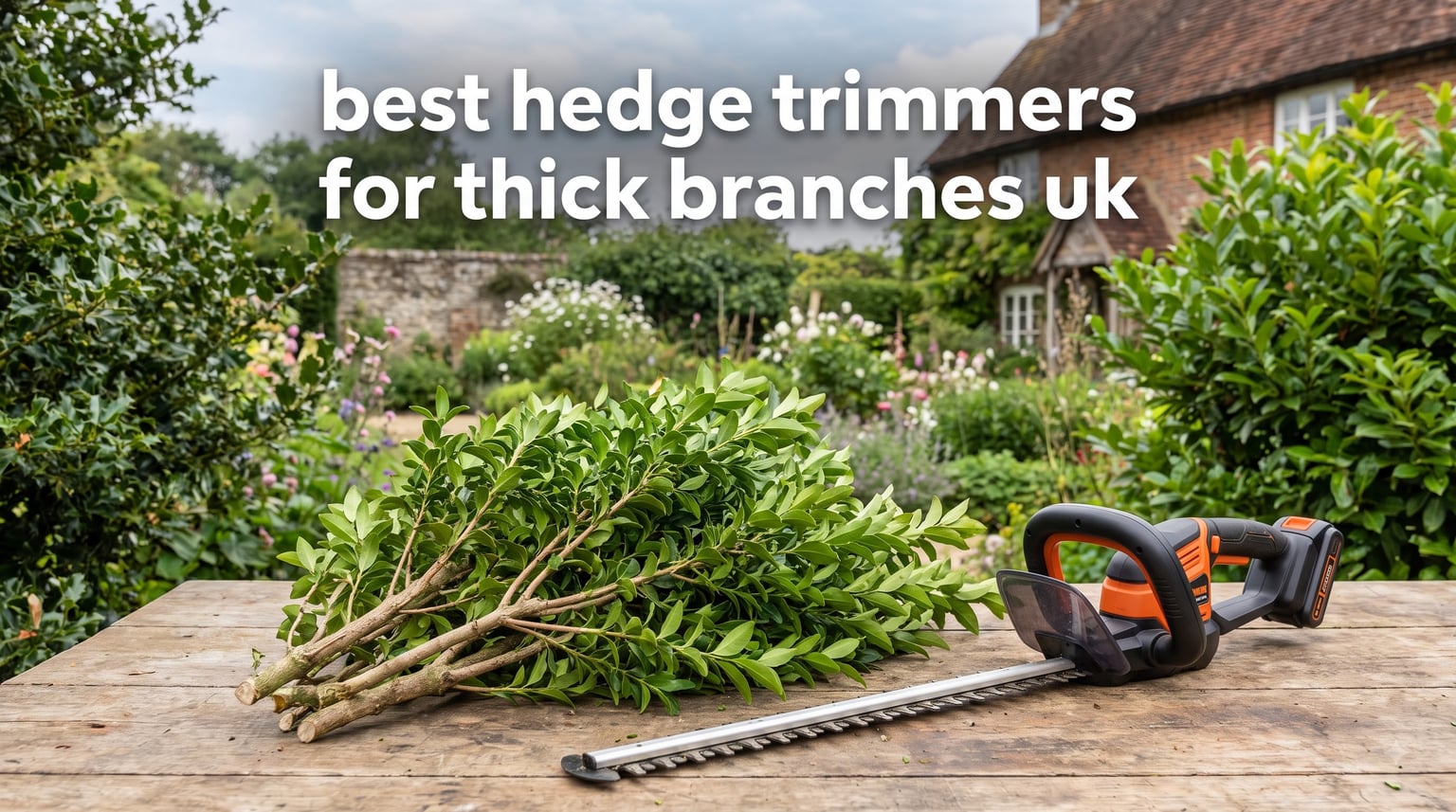best hedge trimmers for thick branches uk