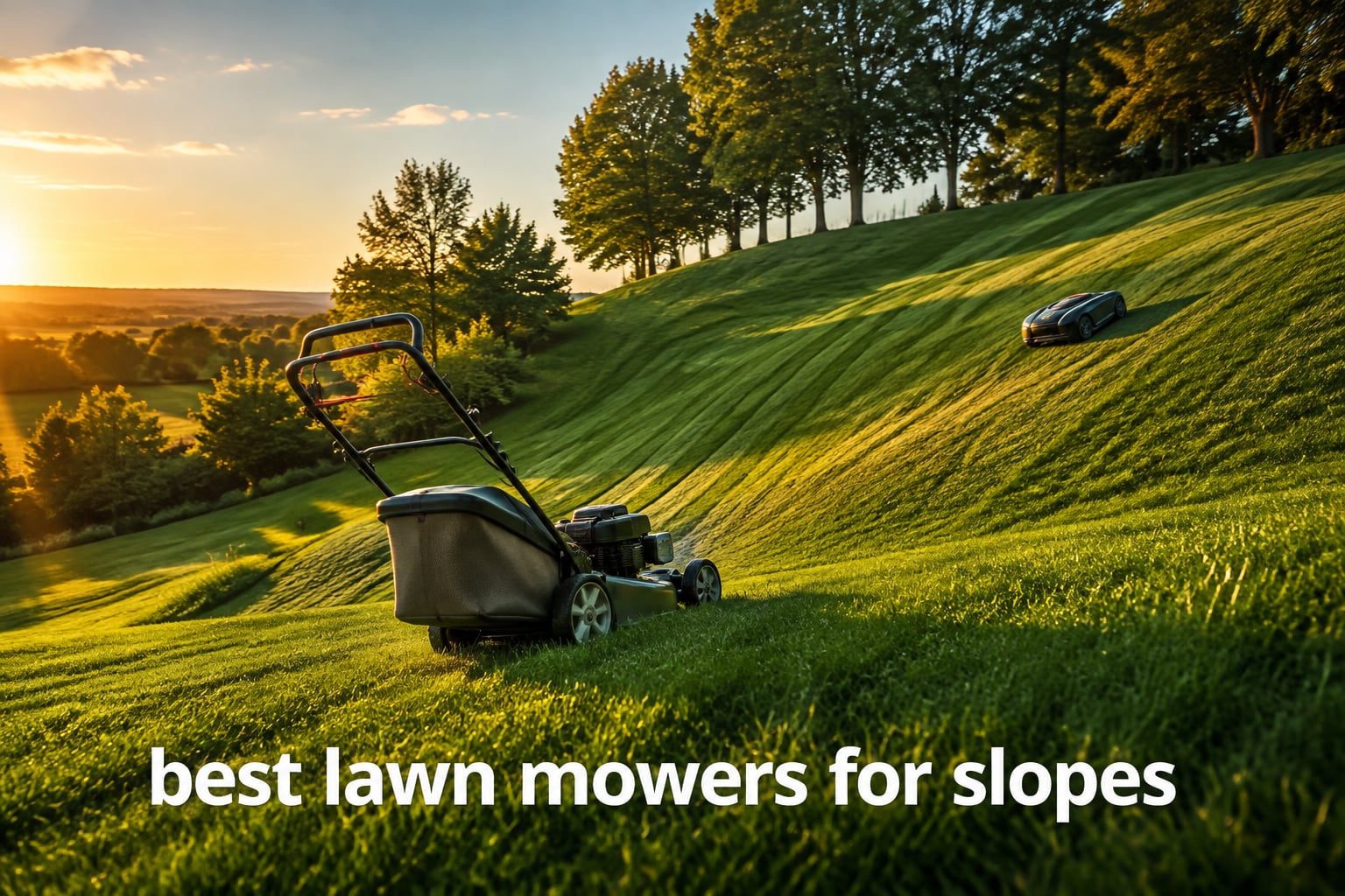 best lawn mowers for slopes