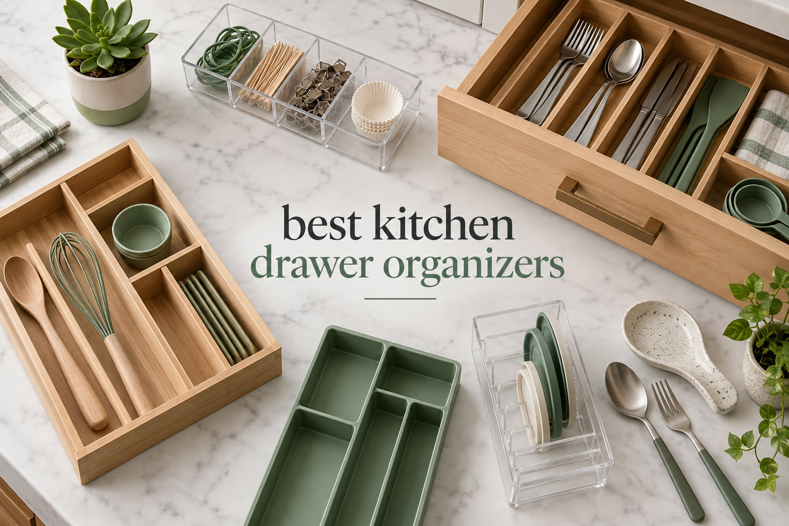 best kitchen drawer organizers