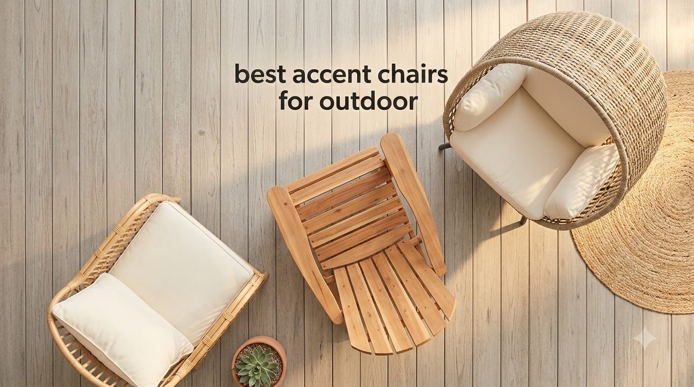 best accent chairs for outdoor